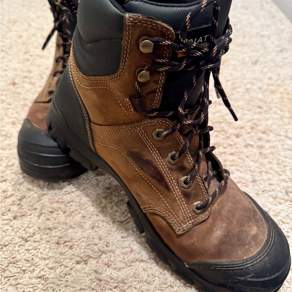 Ariat work boots waterproof steel toe size 13D